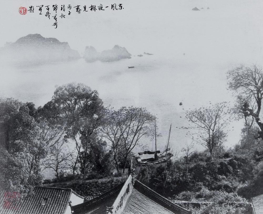 北京匡时2008春季艺术品拍卖会 影像雕塑专场 郎静山 东风一夜树先春