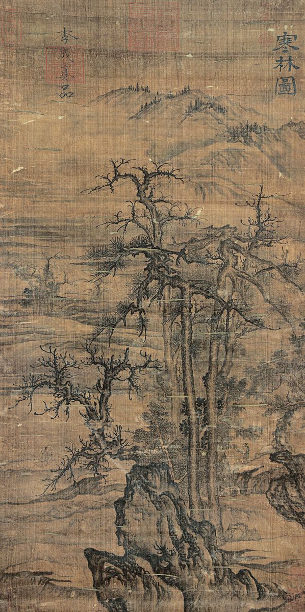 李成(919-967) 寒林图